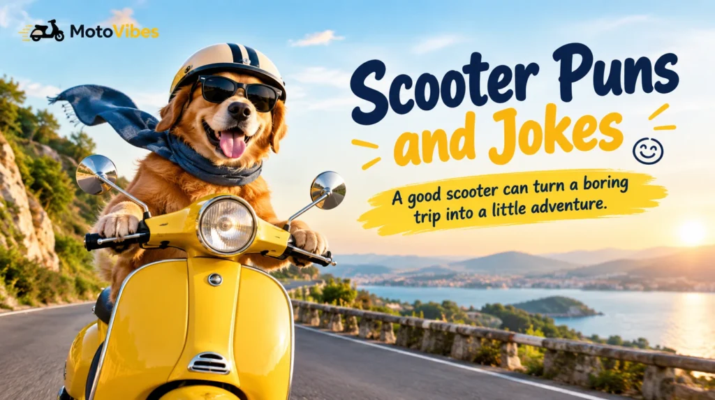 Scooter Puns and Jokes
