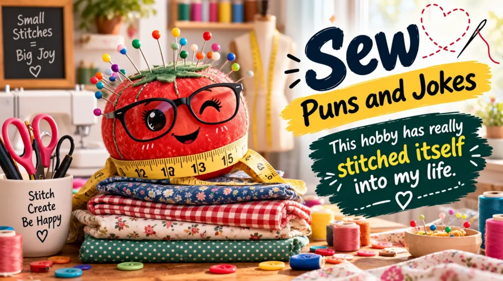 Sew Puns and Jokes