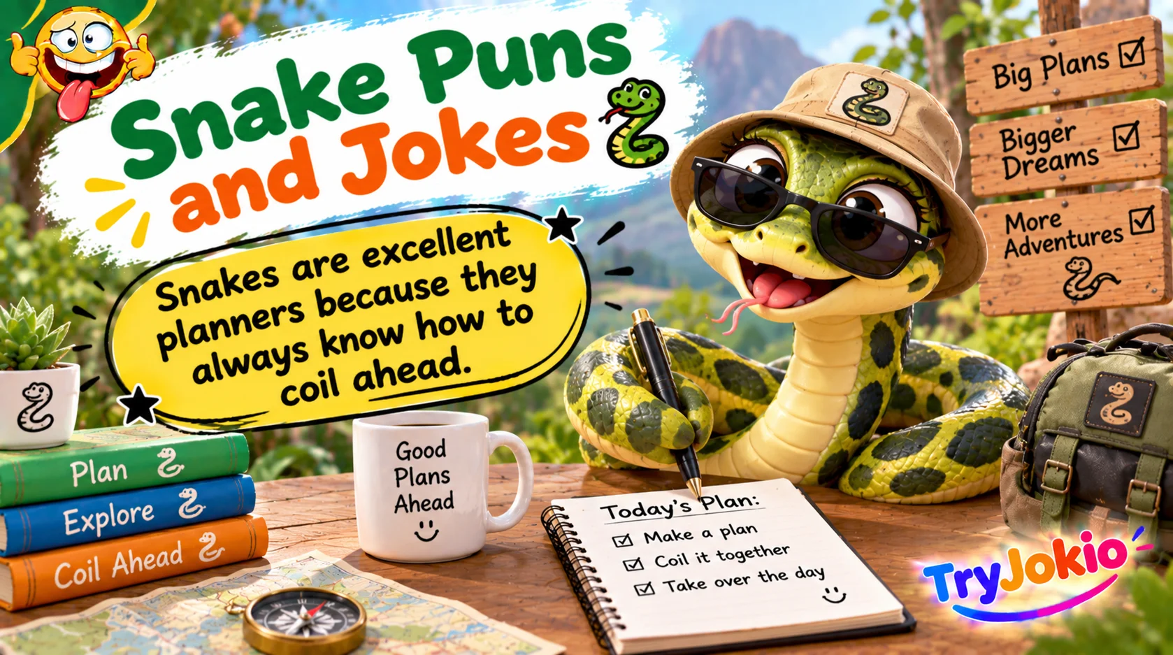 Snake Puns and Jokes