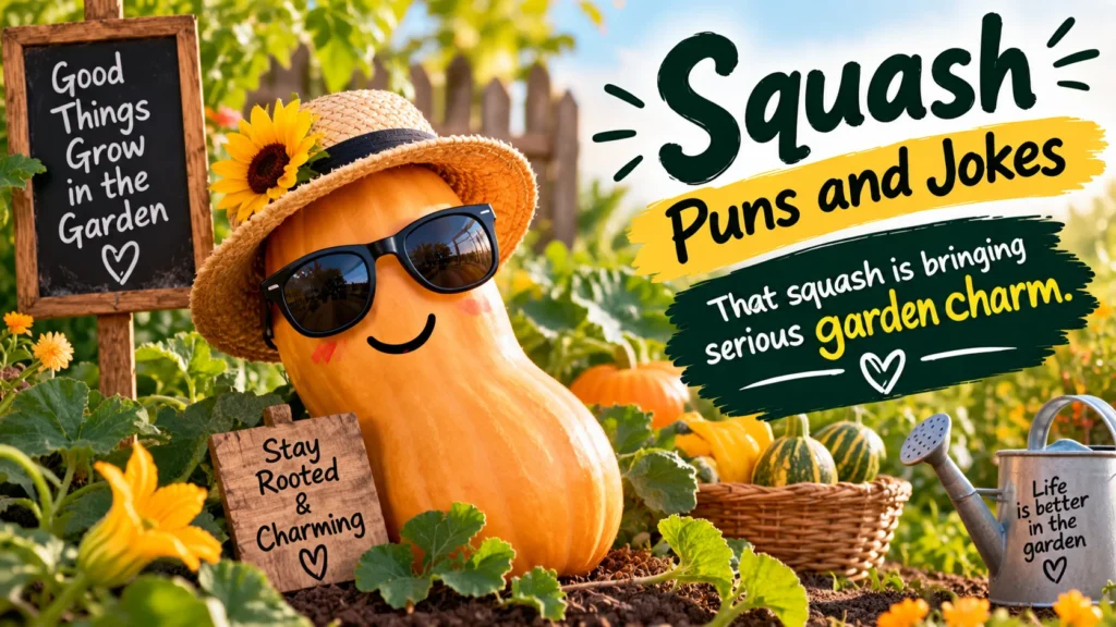 Squash Puns and Jokes