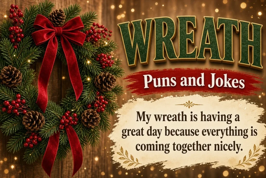 Wreath Puns and Jokes