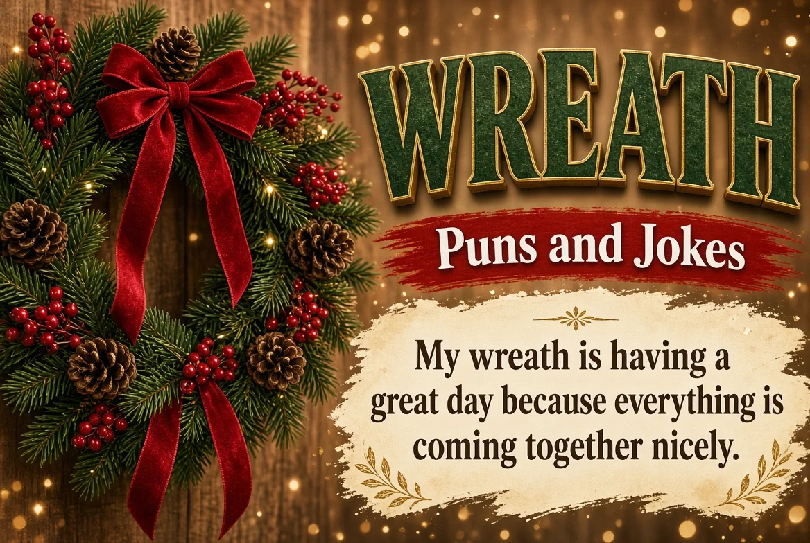 Wreath Puns and Jokes