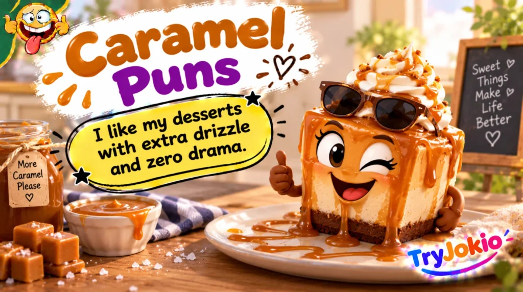 Caramel Puns and Jokes