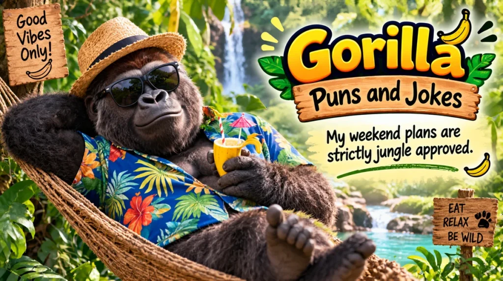 Gorilla Puns and Jokes
