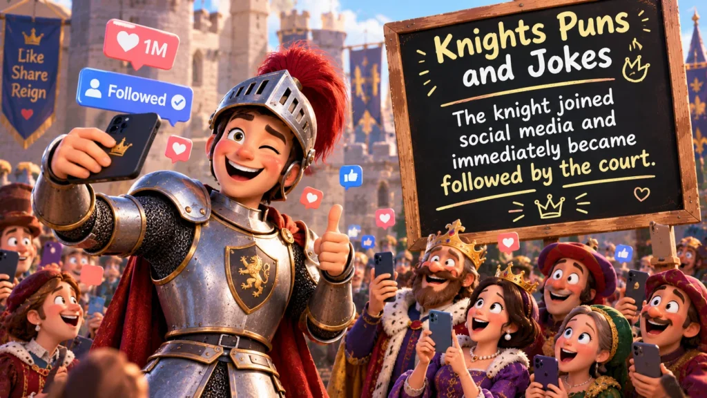 Knights Puns and Jokes