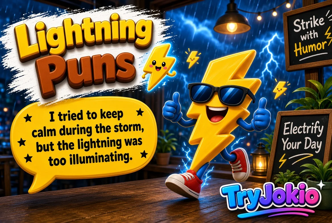 Lightning Puns and Jokes