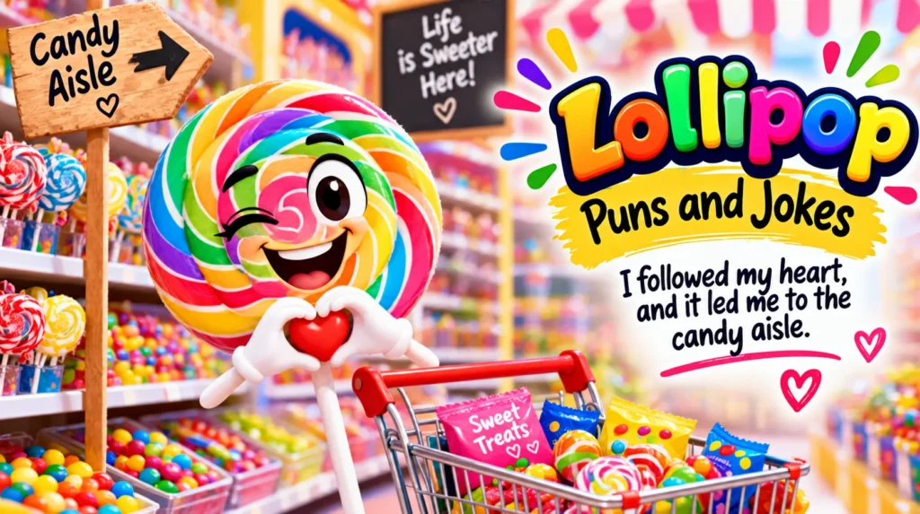 Lollipop Puns and Jokes