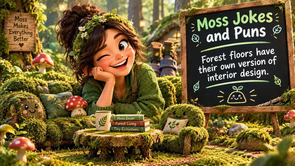 Moss Jokes and Puns