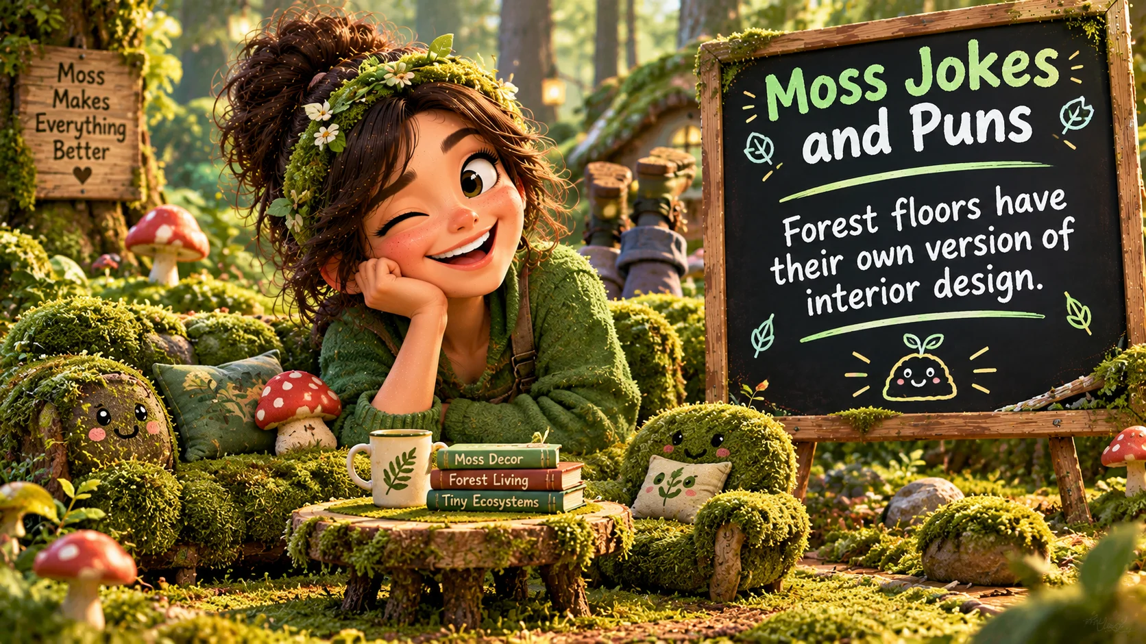 Moss Jokes and Puns