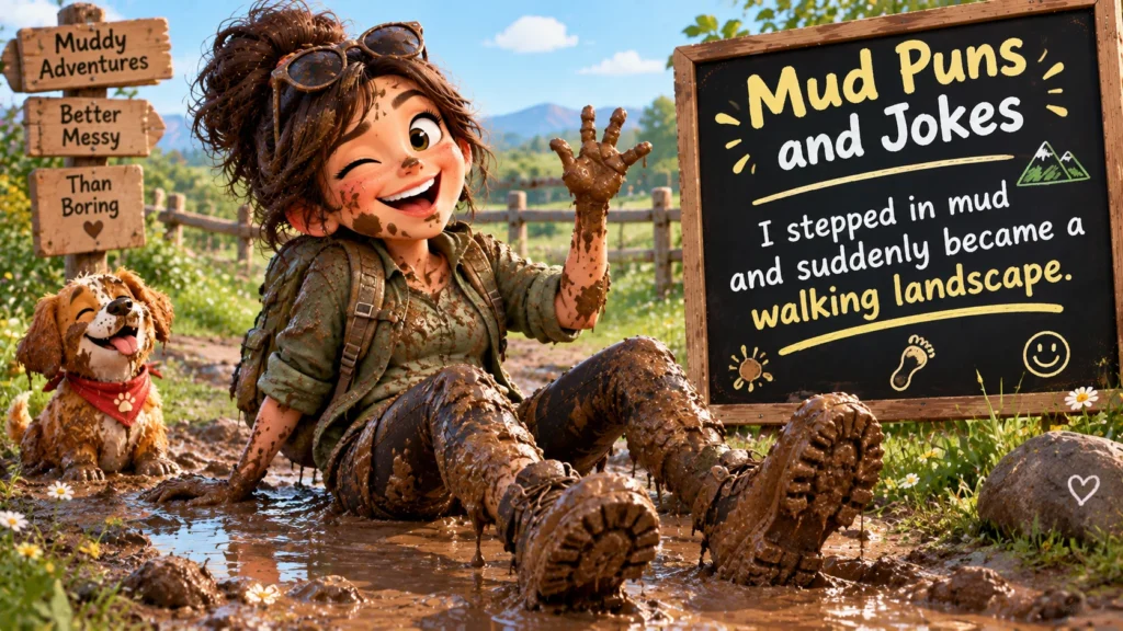 Mud Puns and Jokes