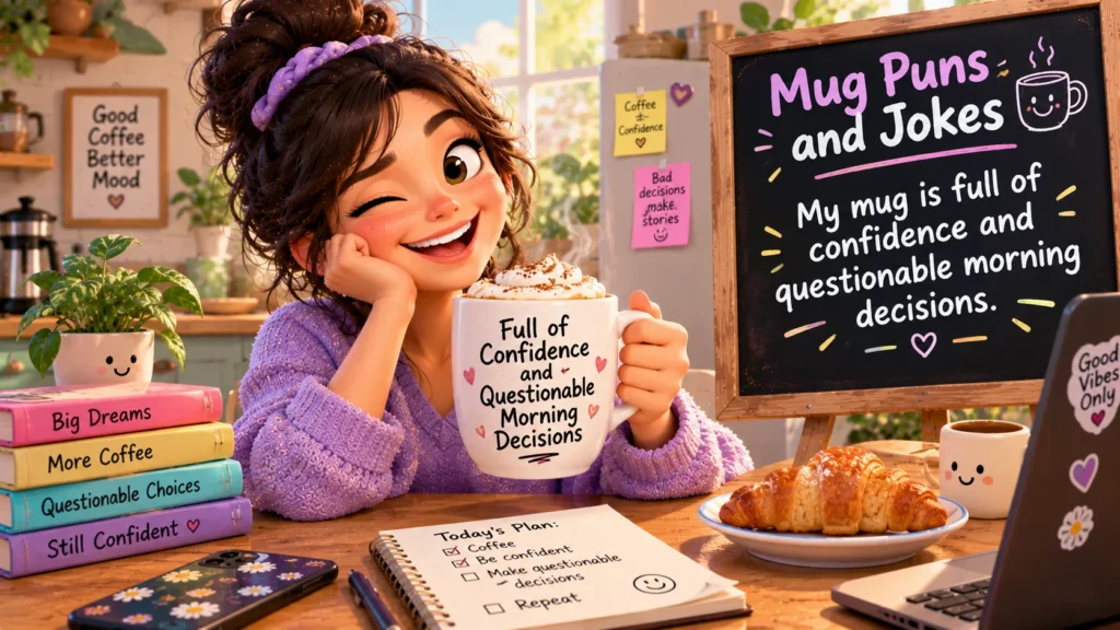 Mug Puns and Jokes