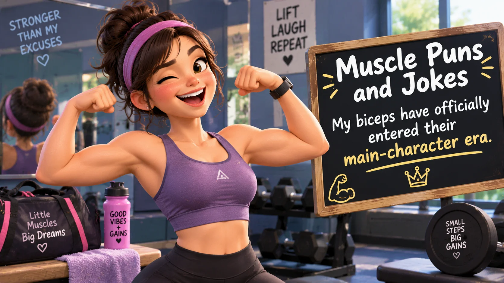 Muscle Puns and Jokes