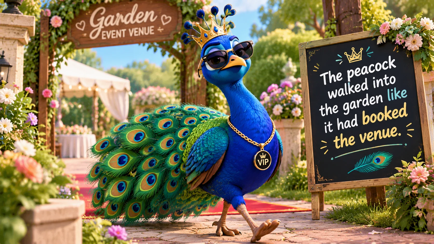 Peacock Puns and Jokes