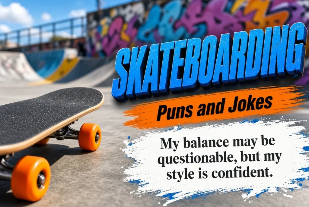 Skateboarding Puns and Jokes