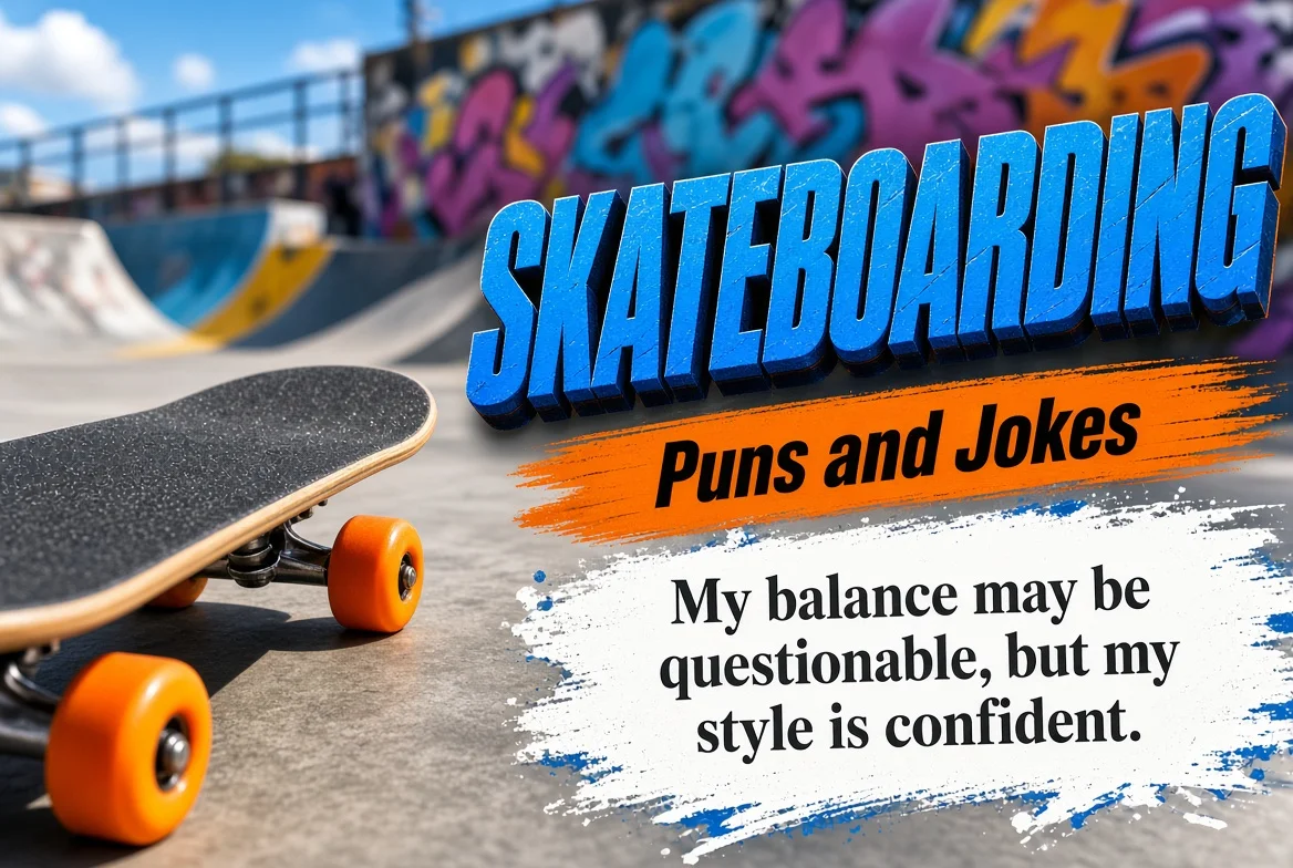 Skateboarding Puns and Jokes