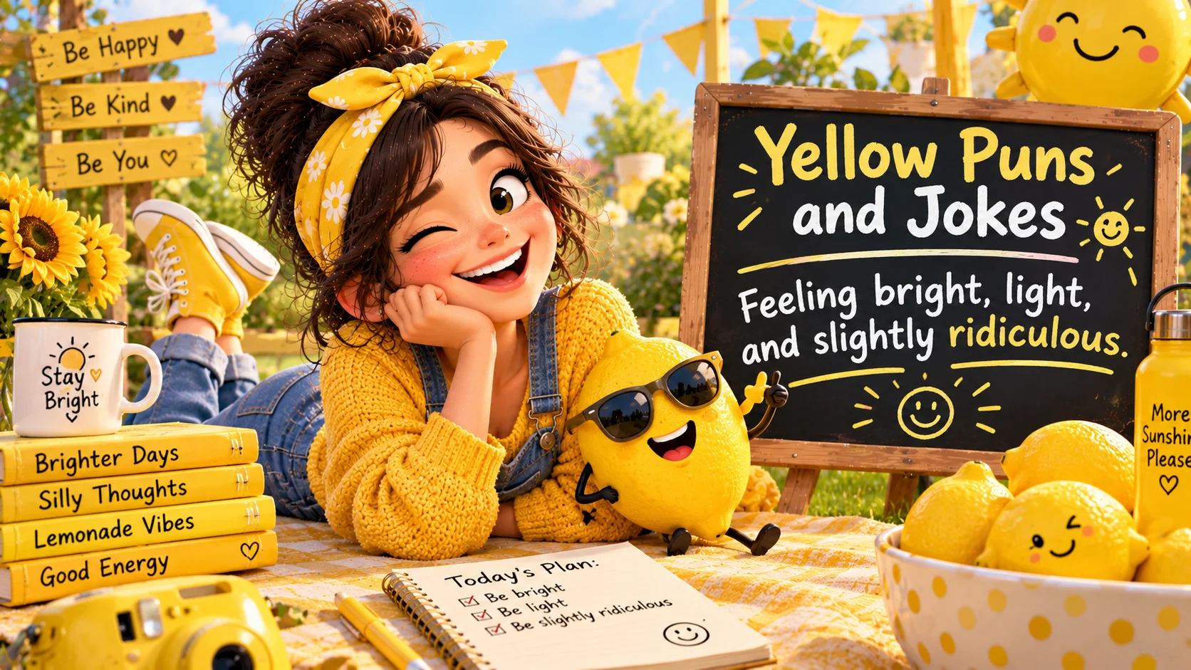 Yellow Puns and Jokes